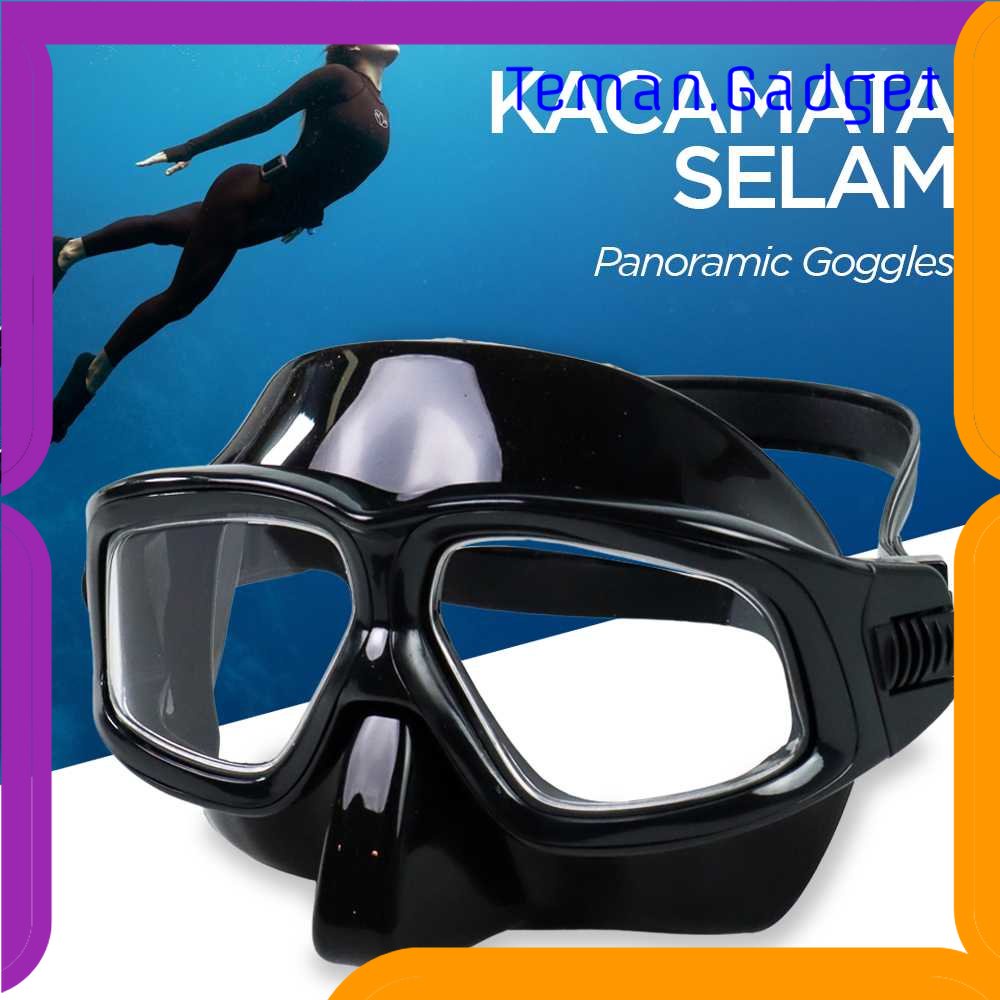 TG - OLR QYQ Kacamata Selam Scuba Diving Mask Snorkeling Panoramic Goggles - 160