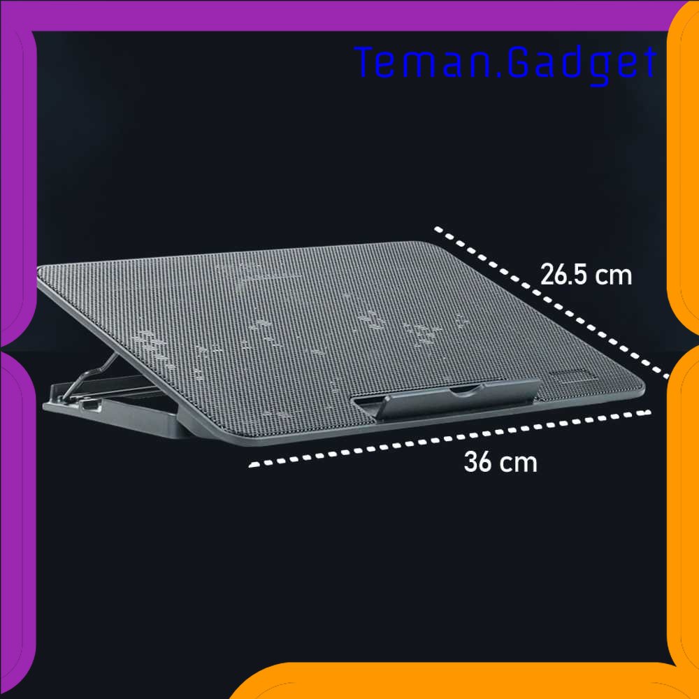 TG - KMP SeGB Notebook Cooling Pad Laptop Ultra Thin Cooler 6 Fan - S6