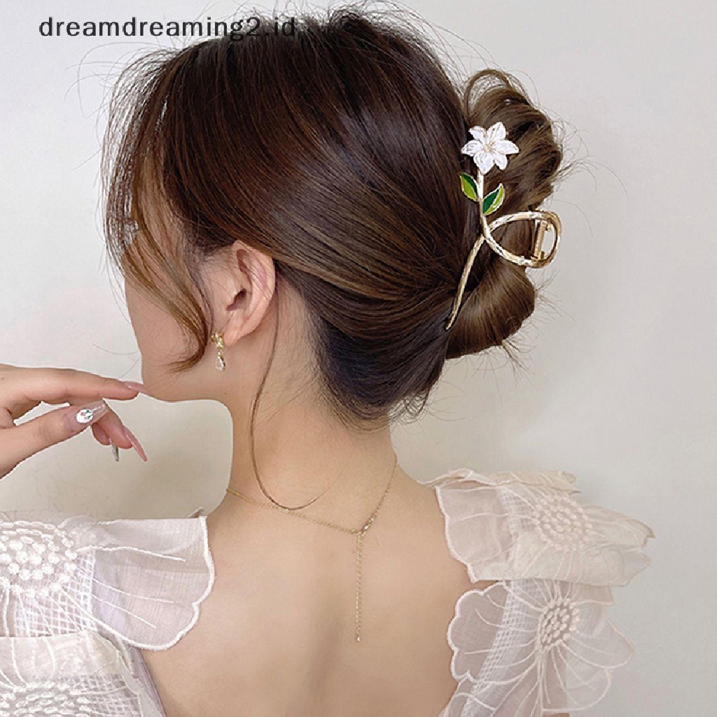 (dream) Lily Jepit Rambut Hair Claw Barrette Crab Hair Pin Hiasan Kepala Aksesoris Rambut//