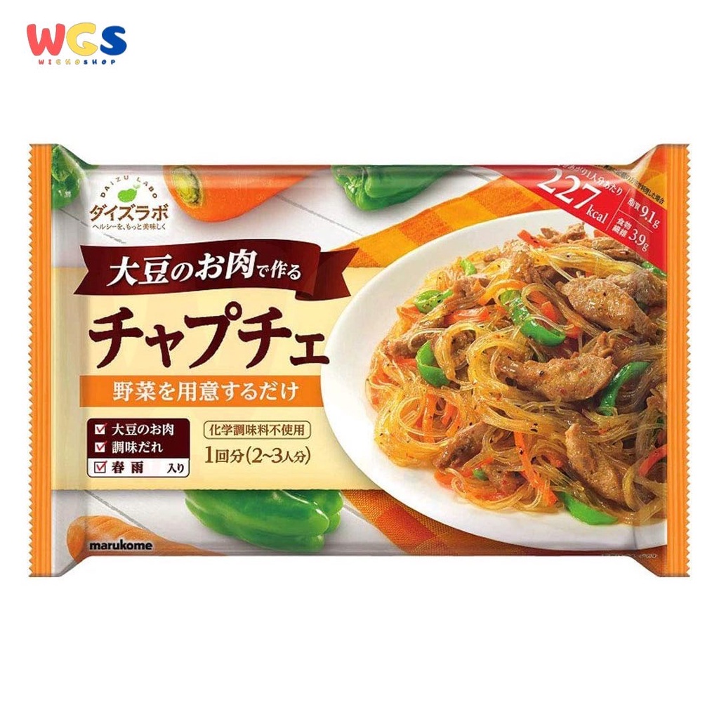 Marukome Daizu Labo Gapao Japchae Made From Soy Meat Sauce 186g