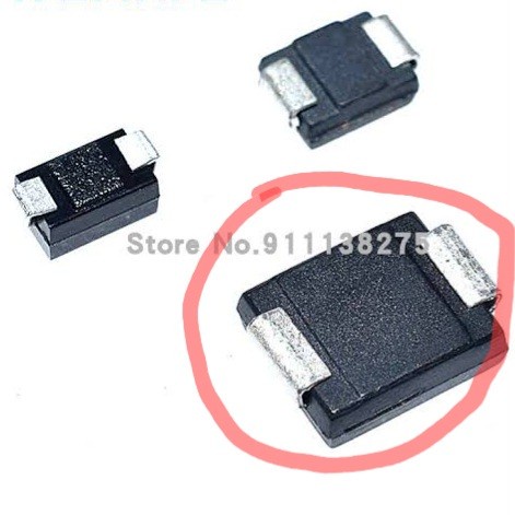 SS56 Besar SMC Dioda Do-214AB Do214AB Schottky Diode 5A 60V SR560