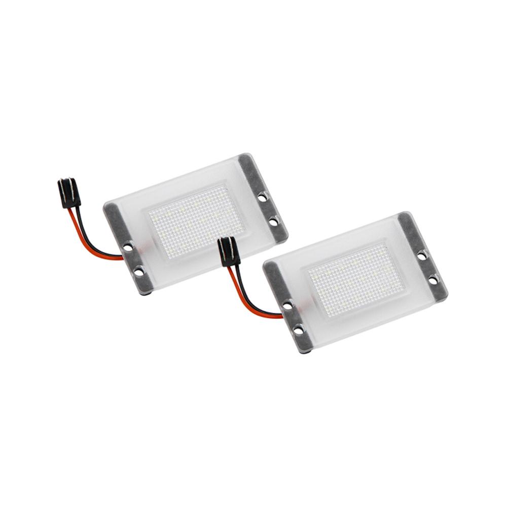 2pcs Kecerahan Tinggi Ekor Mobil Putih LED Plat Lampu Nomor Plat Lampu Untuk Volvo V70 XC 1997-2000 Volvo855 1993-1997