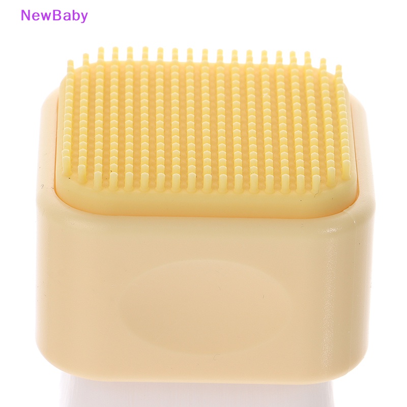 Newbaby 1Pc Silicone Bubbler Cleaning Brushes Sikat Pembersih Wajah Dua Sisi ID