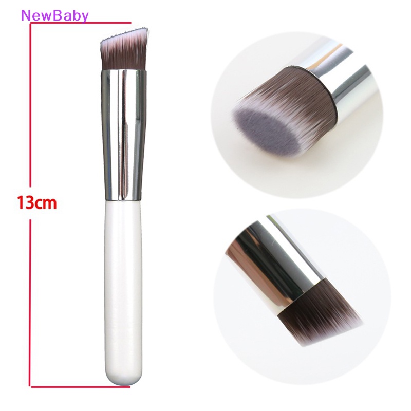 Newbaby Flat Top Foundation Brushes Concealer Repair Contour Brush Sikat Makeup Kosmetik ID