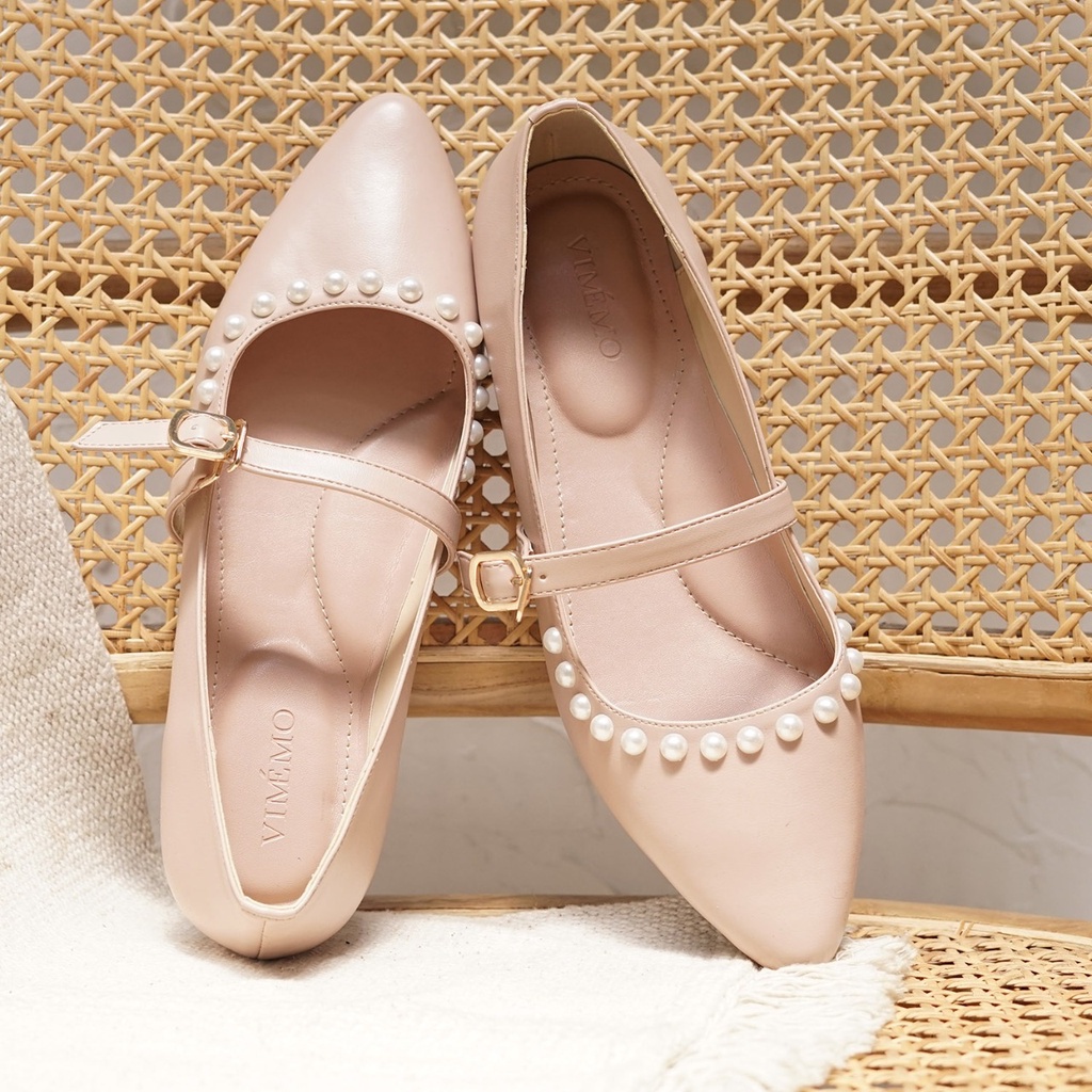 Vimemo Marry Jane Flatshoes - Lizzy