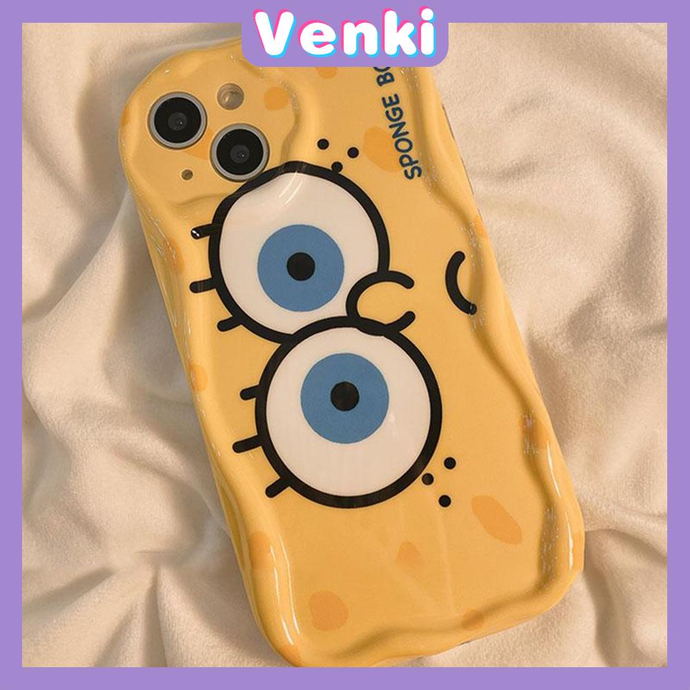 VENKI - For iPhone 14 Pro Max iPhone Soft Case TPU Curved Edge Wavy Case Cute Pattern Back Camera Protection Shockproof Compatible with iPhone 13 Pro max 12 Pro Max 11 xr xs max 7Plus 8Plus