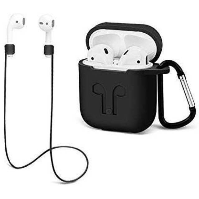 MEDAN For Apple Airpods Silicon case TWS i9s mini bluetooth earphone silikon ORI