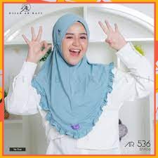 Hijab Anak Remaja Perempuan Hijab ArRafi AR 536 Bergo Polos Jilbab Instan Antem Terbaru Dewasa Remaj