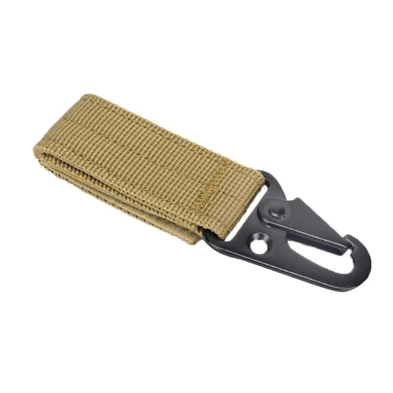 ACOMS Carabiner Multifunctional Belt Hangers Mountaineering Outdoor - HW75 - Khaki