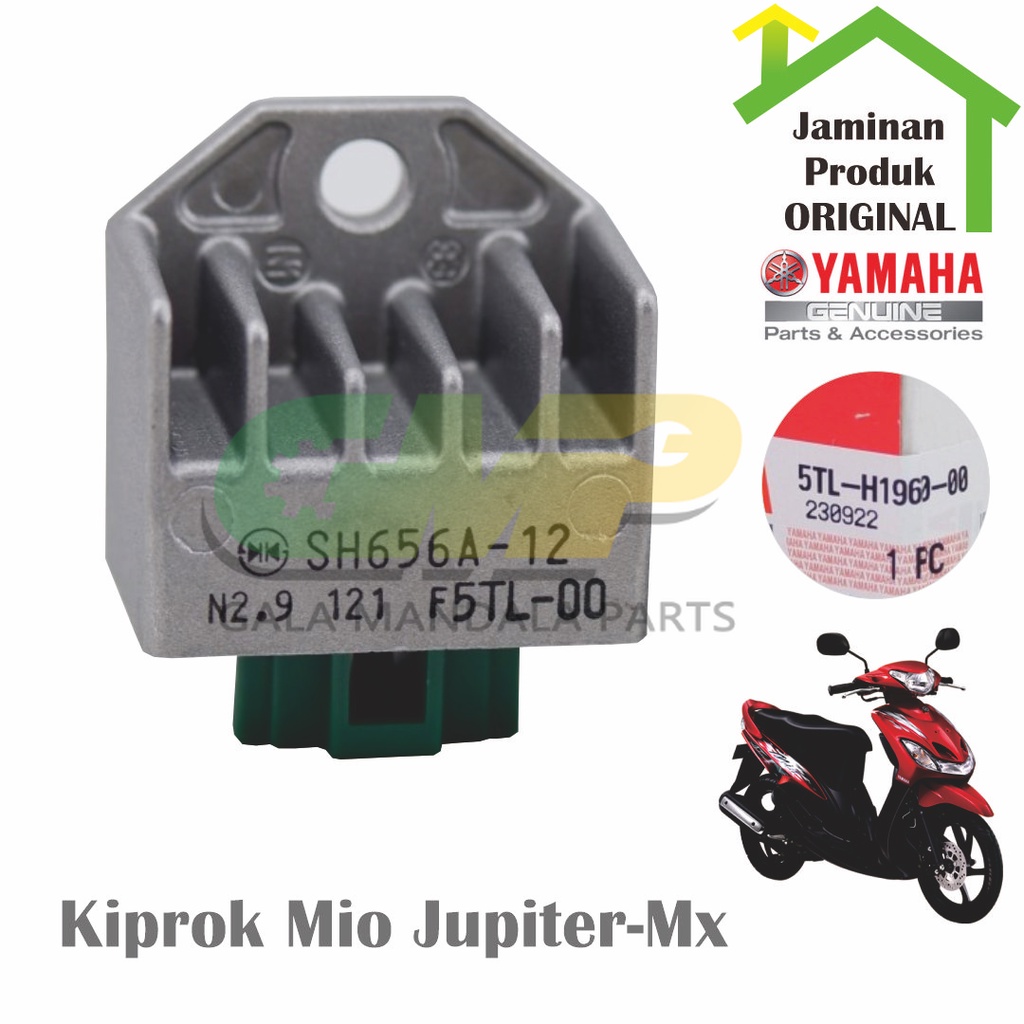 Yamaha Regulator Kiprok Mio Jupiter-MX Soket Rectifier Original YGP