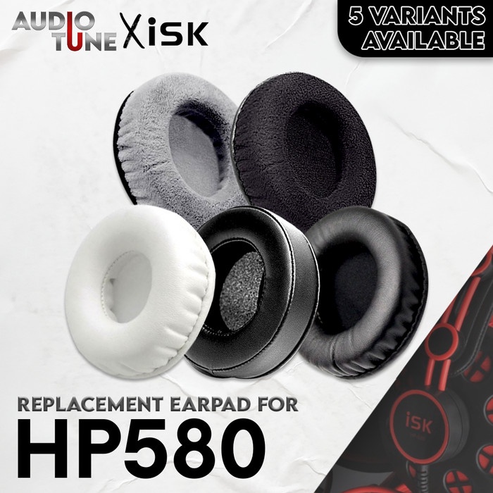 Ear Cushion Pad Earcup ISK HP-580 HP 580 HP580 Bantalan Busa Foam