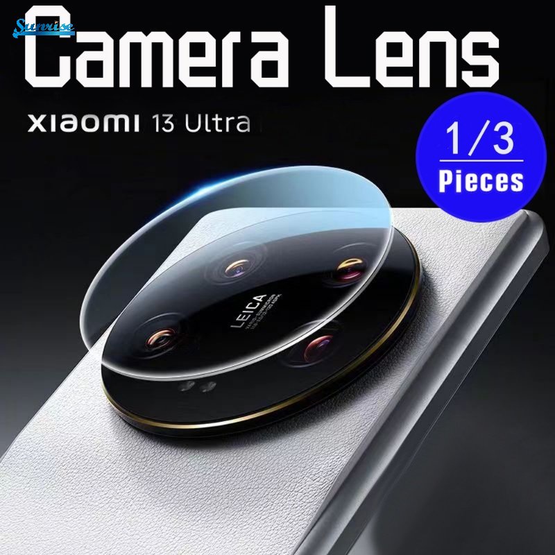 XIAOMI Film Lensa Tahan Gores Transparan Definisi Tinggi Pelindung Lensa Tempered Glass Aman Kompak Untuk Xiaomi13Ultra /13 Pro /13
