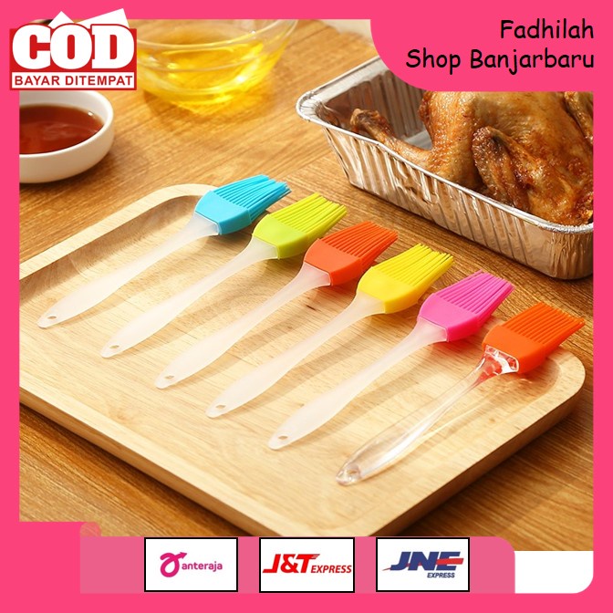 KUAS SILIKON KUAS MENTEGA KUAS ROTI KUAS BARBEQUE KUAS SILIKON IMPORT MURAH | FADHILAH SHOP BJB