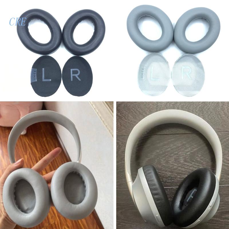 Cre Upgraded Earpads Untuk 700nc700 Headphone Kulit Domba Memory Foam Bantal Telinga