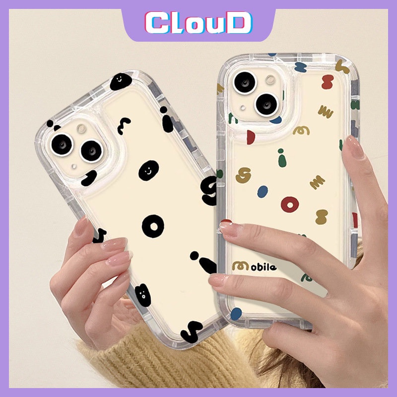 Untuk Samsung A54 A12 A34 A14 A04 A53 A31 A51 A02s A52s A11 A23 A13 A04s A03s A04E A03 A50 A20s A30 A20 A30s A32 A52 A04s A10s A71 A22 A21s Clear Simple Alphabet Letter Airbag Case