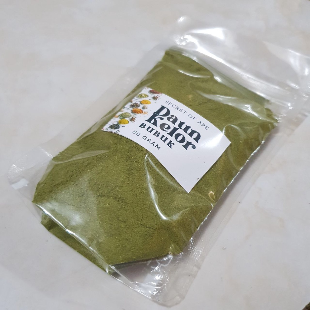 

Serbuk Kelor Daun Kelor Bubuk / Ground Moringa