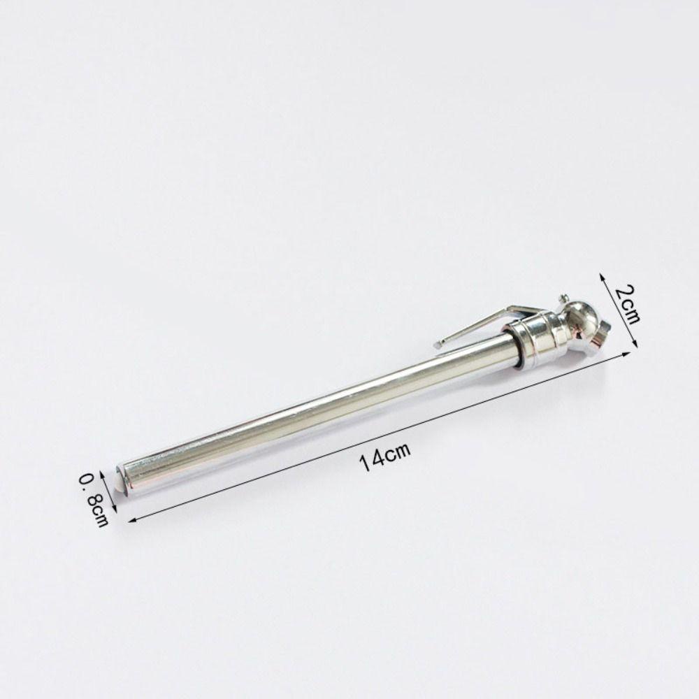 POPULAR Pen Shaped Pressure Gauge Silver 1pcs Barometer Stainless Steel