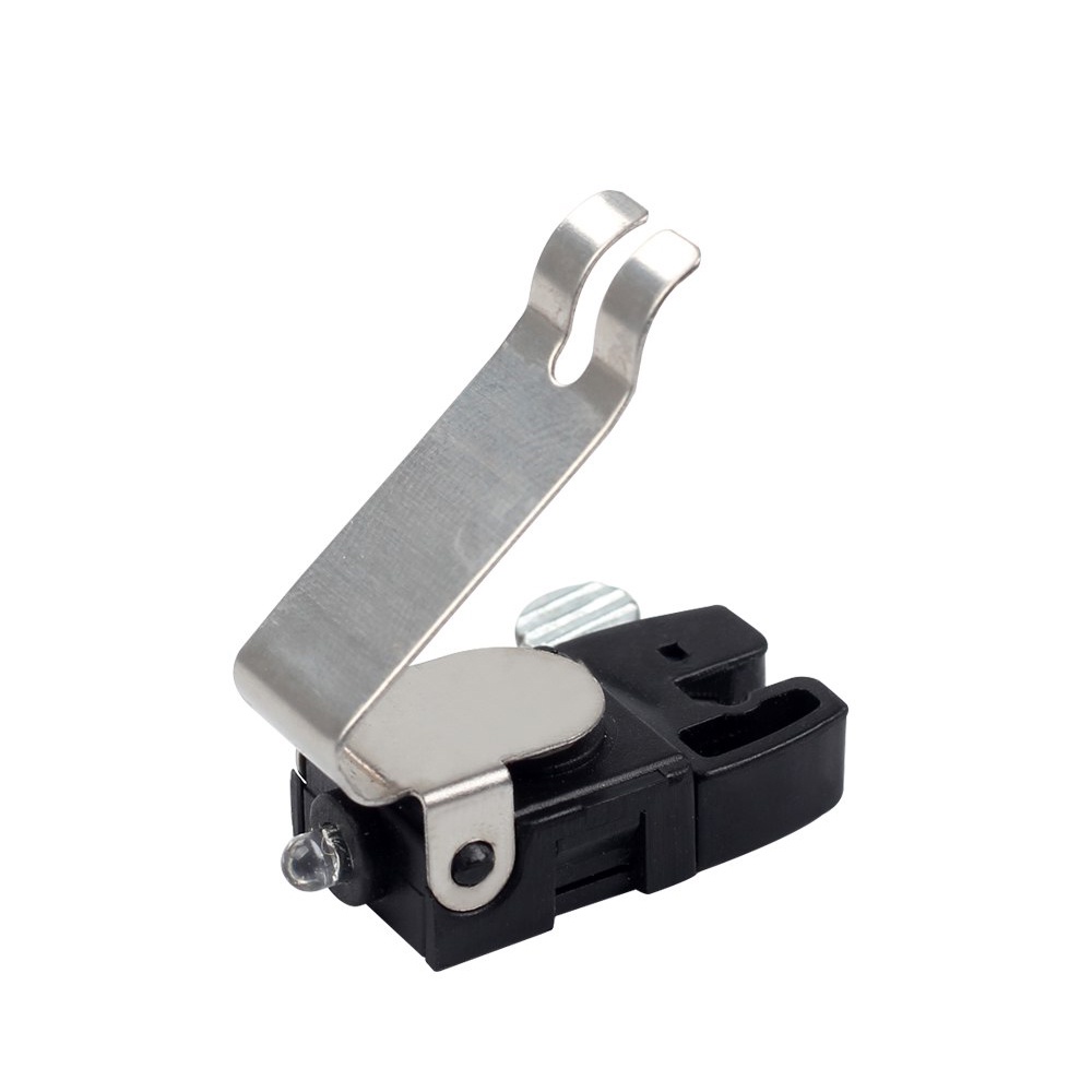 Lampu Rem Sepeda Mini LED Waterproof CR1025 Battery - Black