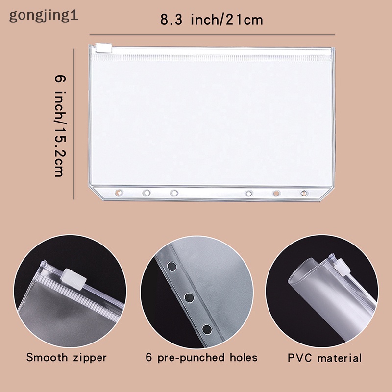 Ggg 1set Binder Budget Planner Pengikat Amplop Uang Dengan Amplop Budget A6 Pocket ID