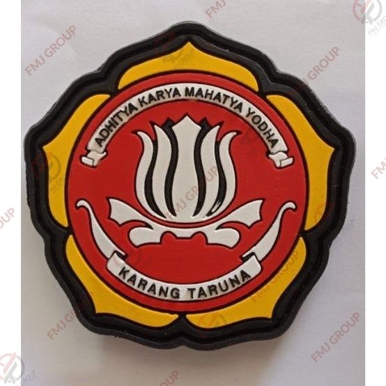 patch rubber logo karang taruna / Patch Karet Perepet