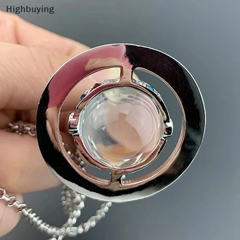 Hbid Planet Saturnus Kristal Orb Kalung Anting Stud Jewellery Wanita Perhiasan Hadiah Glory