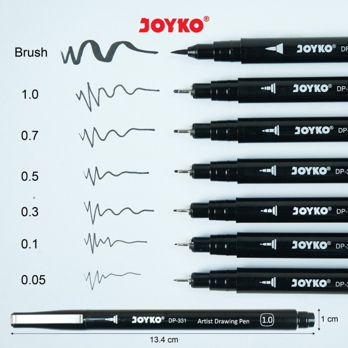 

Drawing Pen Pena Gambar Joyko DP-331-7 1 Set 7 Pcs