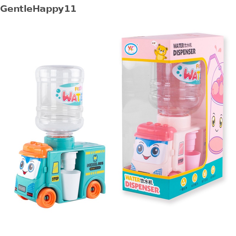 Gentlehappy 1PC Simulasi fun water dispenser Mini double dispenser Air Mainan Dapur id