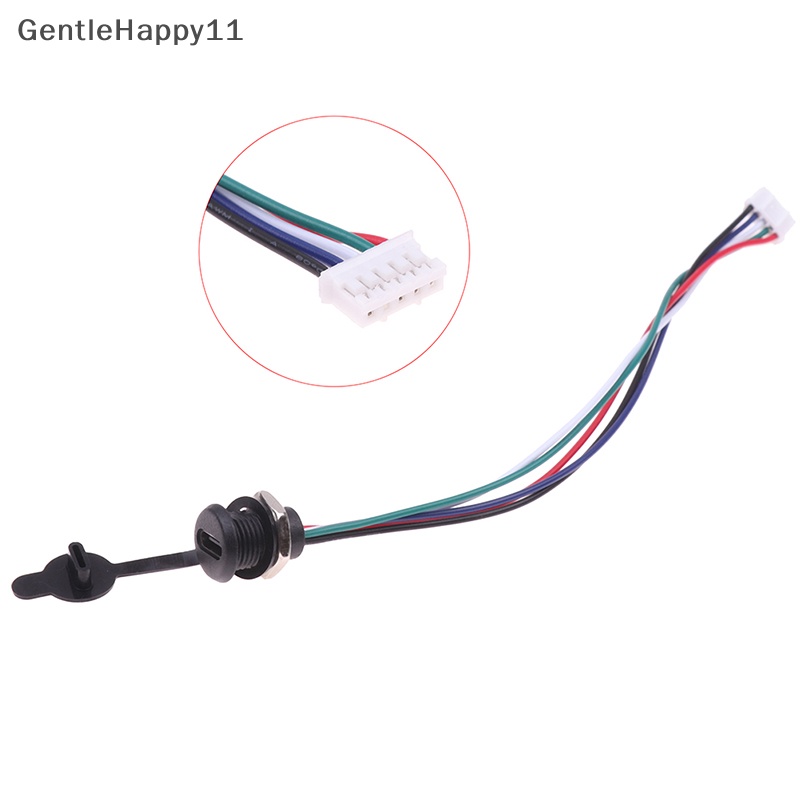 Gentlehappy USB-C 2per4/5Pin Soket Pengisian Arus Tinggi Dengan PH2.0 Nut Snap Lock Plate USB TYPE-C Female Konektor Perempuan Tahan Air Jack id