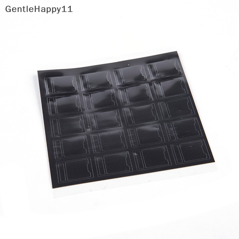 Gentlehappy 120Pcs/set Film Saklar MX Hitam Untuk Keyboard Mekanik MDI Shaft Film Repair id