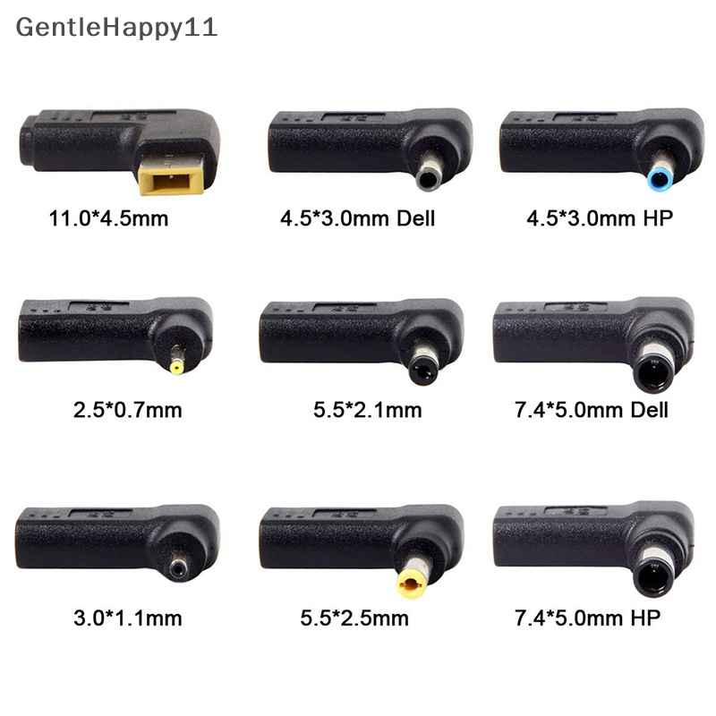 Gentlehappy Konverter Adaptor charger laptop usb Tipe c female dc power jack Untuk id laptop