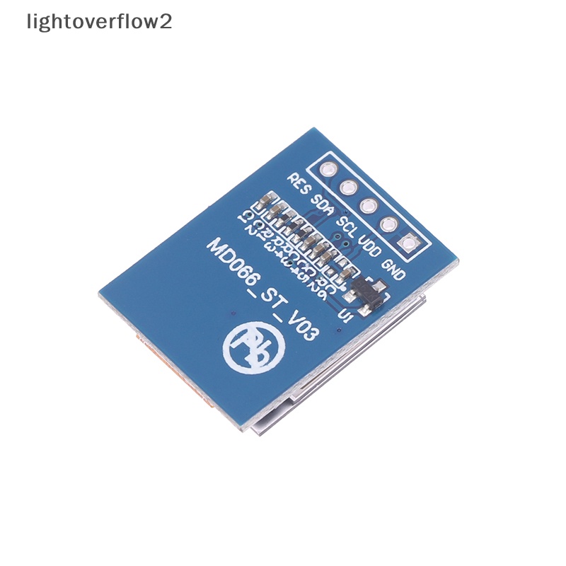 [lightoverflow2] Modul OLED 0.66 inch 6448layar Putih64 * 48 64x48 SPI IIC I2C Interface OLED [ID]