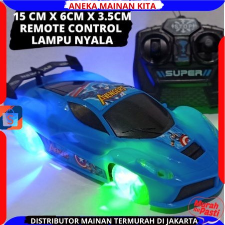 Mobil Remote Control Ban Berlampu Sedan RC Sport Car