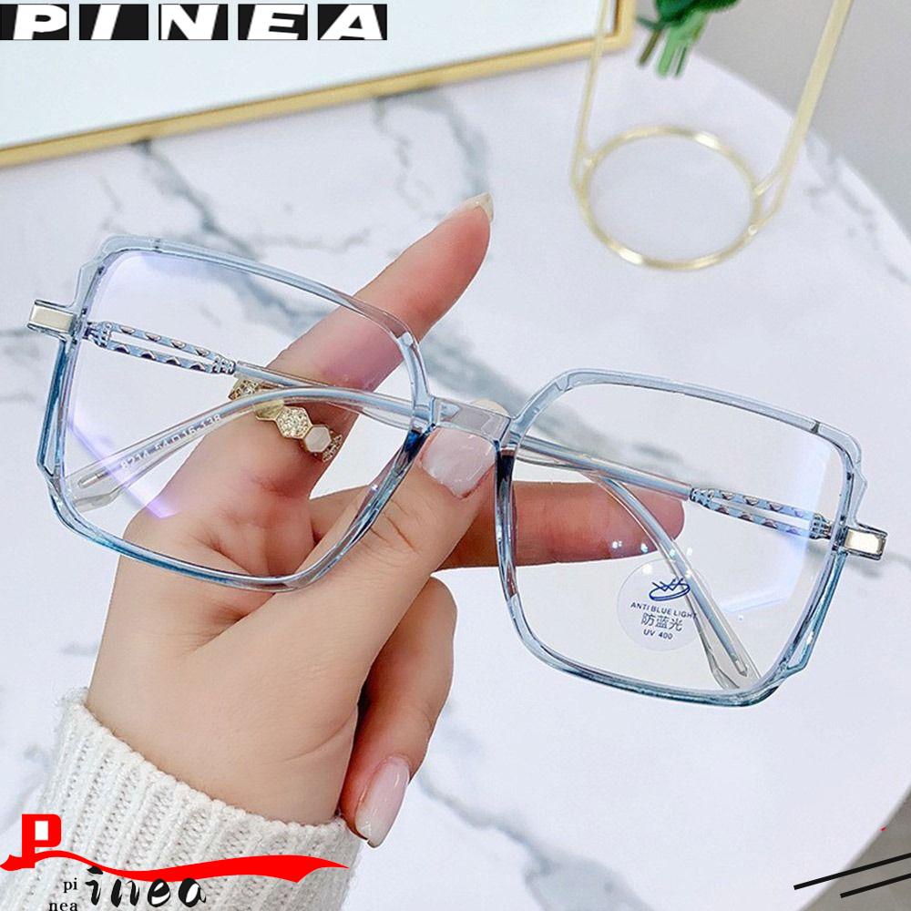 Nanas Anti-Cahaya Biru Kacamata Pria Wanita Portabel Tahan Lama Ultra Ringan Frame