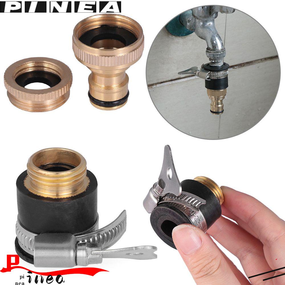 Konektor Hitch Nanas1Per2 &quot;3Per4&quot; Cepat Alat Berkebun Water Gun Tabung Drip Thread Tap Adapter