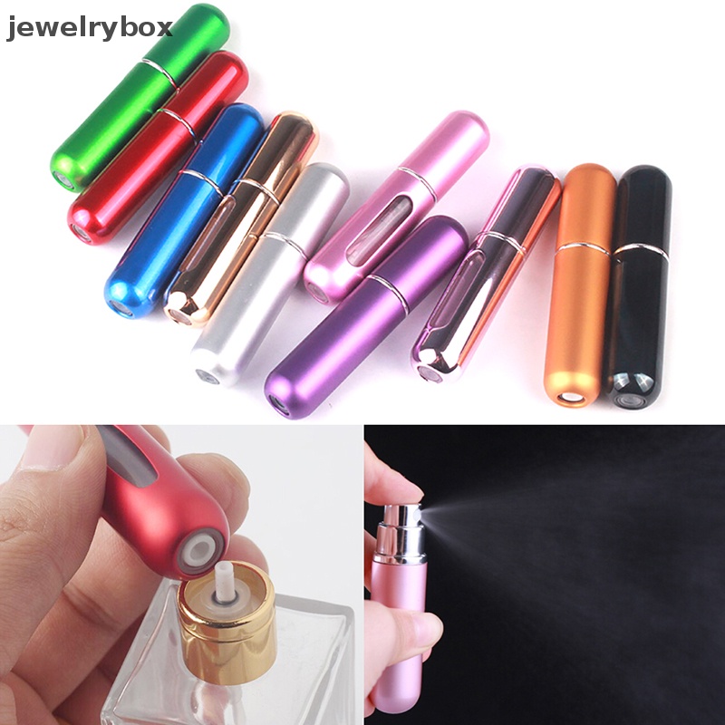 [jewelrybox] Botol Isi Ulang 5Ml Travel Portable Scent Pump Case  Butik