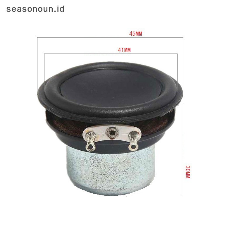 Seasonoun Speaker Bluetooth 1.75 Inch 8ohm 10W Full Range Neodymium Speaker Audio Mini.