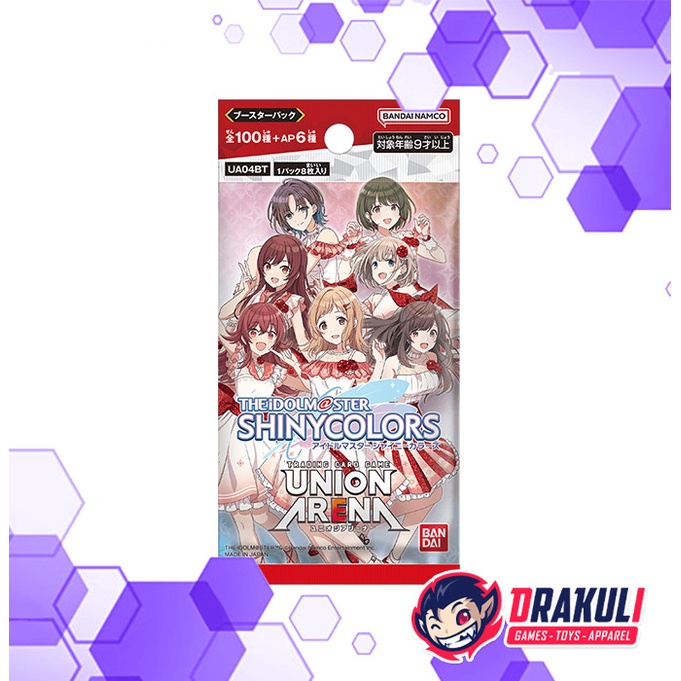 TCG Union Arena The Idolmaster Shiny Colors Card Booster Pack UA04BT