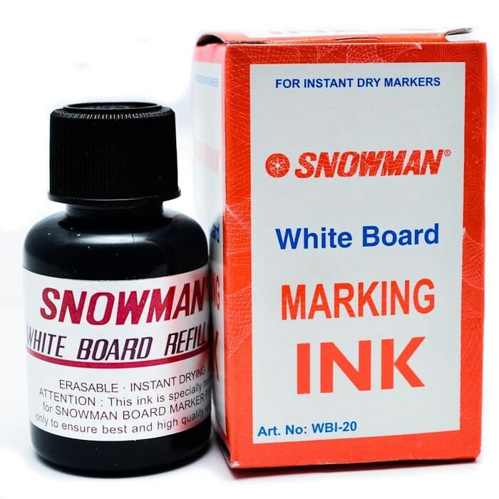 

Snowman Refill White Board Ink / isi ulang spidol White Board- SHSNP