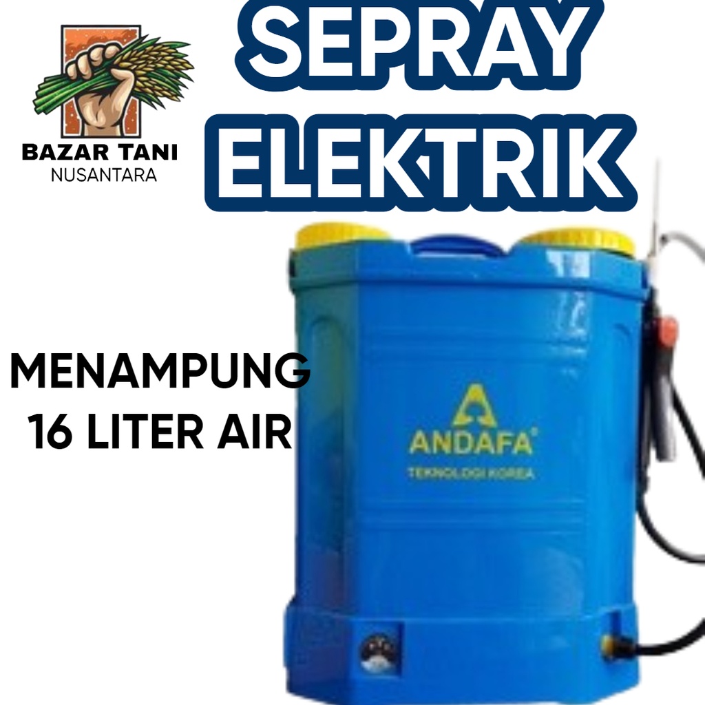 ( BTN ) Sprayer Elektrik 16 Liter Alat Semprot Pertanian Tengki Semprot Elektrik