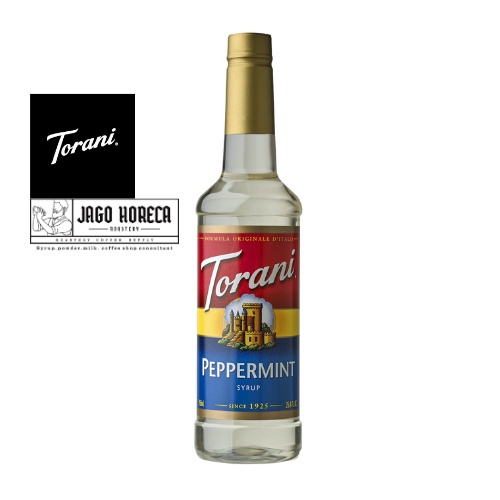 

Torani Syrup Peppermint 750ml l Sirup Minuman Premium