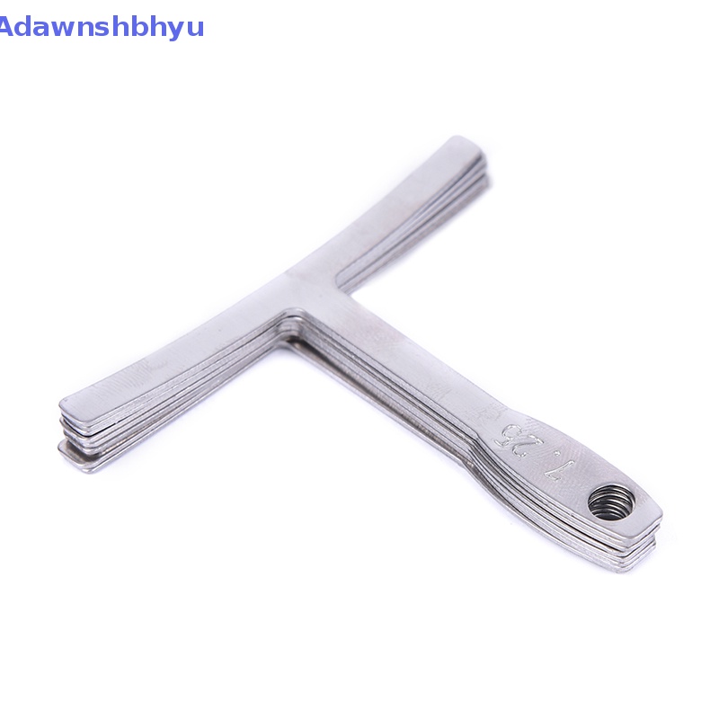 Adhyu Set 9alat Luthier Understring radius gauge Untuk Gitar Dan bass setup ID