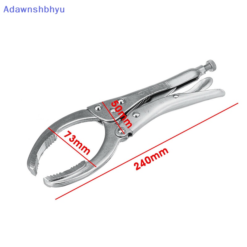 Adhyu Adjustable Oil Filter Wrench Tang Remover 50-110mm Auto Alat Pelepas Mobil  Id