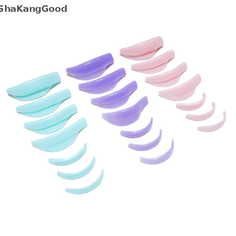 Skid 7Pair Eyelash lift silicone lash lift perm pads Alat Bantu Pengeriting Bulu Mata spacer SKK