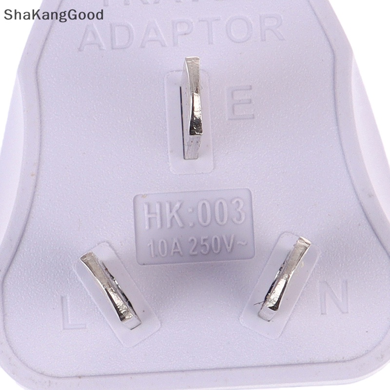 Adaptor Colokan Listrik Travel Universal Selip USA EU EURO Asia to AU Australia 3pin SKK