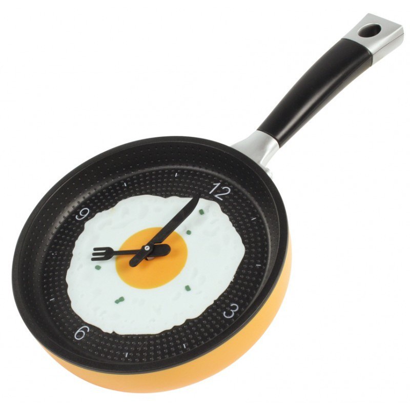 Frying Pan Wall Clock - Jam Dinding Bentuk Teflon