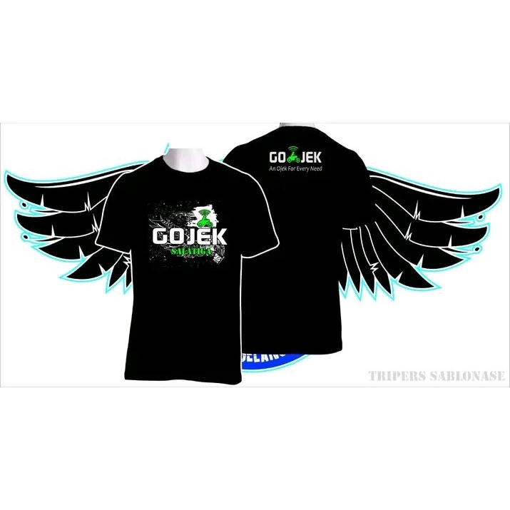 kaos gojek ojol indonesia