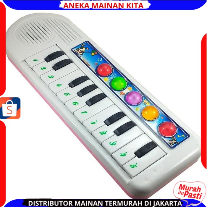 Mainan Piano Anak Piano Baterai Elektrik Murah Mainan Edukasi Alat Musik Anak