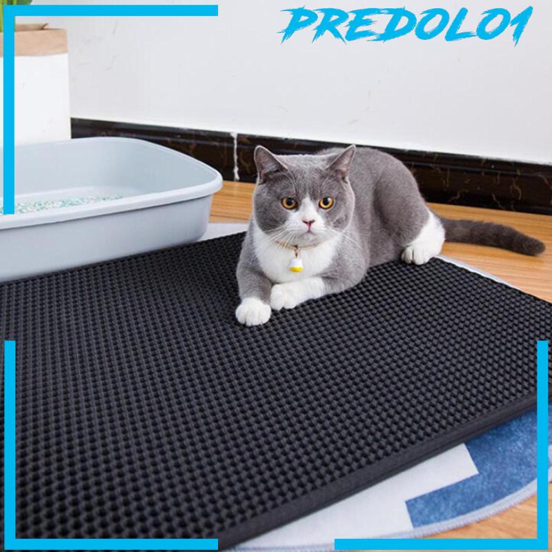 [Predolo1] Alas Kotoran Kucing Peliharaan Dapat Digunakan Kembali Dapat Dicuci Untuk Perlengkapan Hewan Peliharaan Aksesoris Kucing Kitty