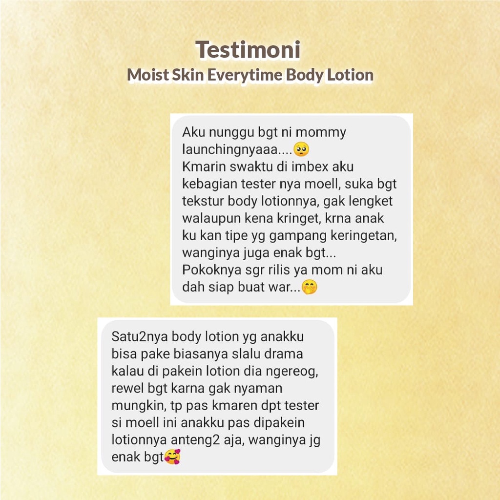 Moell Body Lotion / Moist skin Everytime