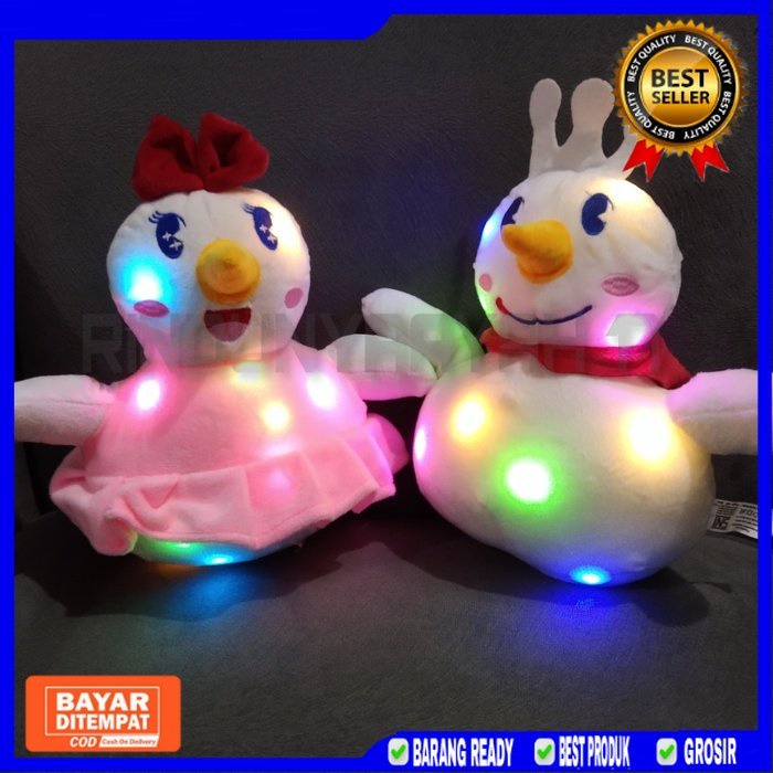 [RA]BONEKA MIXUE ICE CREAM VIRAL LAMPU LED LUCU CANTIK BERLABEL SNI